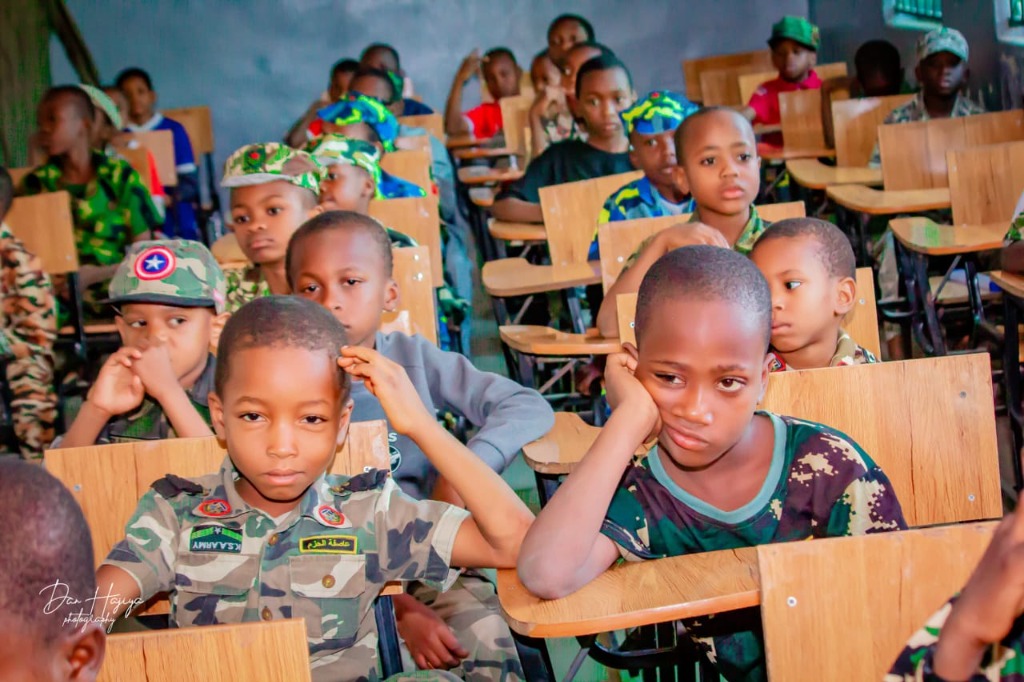 Career Day - Military in Classroom